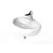 Castello Usa Rosaria Porcelain Wall Mounted Sink - Gloss White CB-RC-WM-P-WHT-G - alternate 4